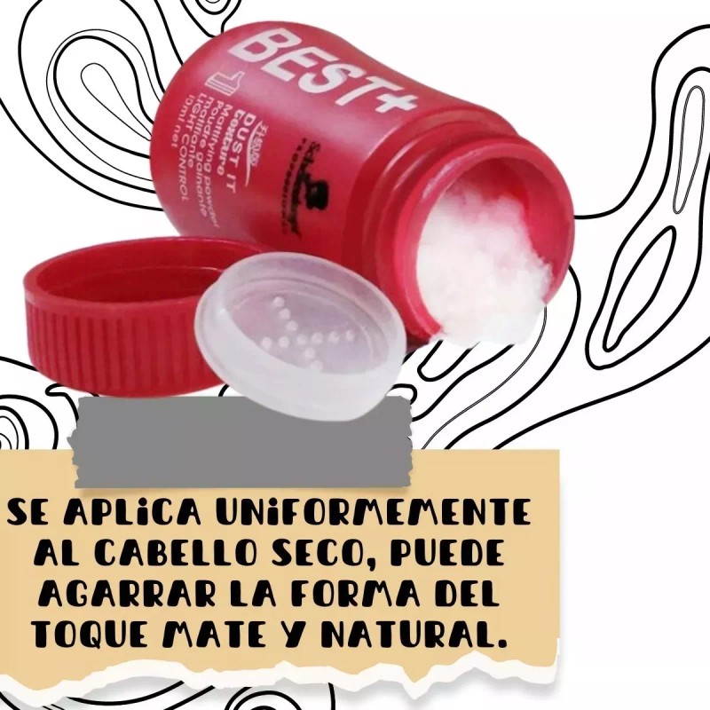 Mafab 3 Pieza Shampoo Seco Polvo Limpieza Cabello Elimina Sebo