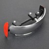 Espejo Retrovisor Holográfico para Motocicleta ABS Cromado Plata Cromado Espejo