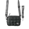The Iris Accessory Puff Bag (#24231) - Crossbody Bag:_Dark Grey