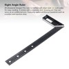 Multi Angle Measuring Ruler 40cm 16in 45 90 Degree Combination