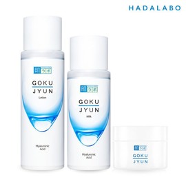 Hadalabo Gokujyun 3 types (Lotion 170ml + Milk 140ml + Cream 50g) / 하다라보 고쿠쥰 3종 (로션170ml+밀크140ml+크림50g)