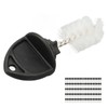 100Pcs Beer Plugs Tap Brush Dustproof Multifunctional Nylon Cleaning Brush