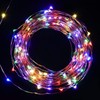 SALCAR 10 m Kupferdraht Lichterkette USB, 100er LED Lichterkette Draht