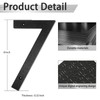 8 Inch House Numbers for Outside Modern | Large Floating