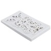 TAOXIBEI Baroque Polymer Clay Mold Baroque Scroll Relief Silicone Molds