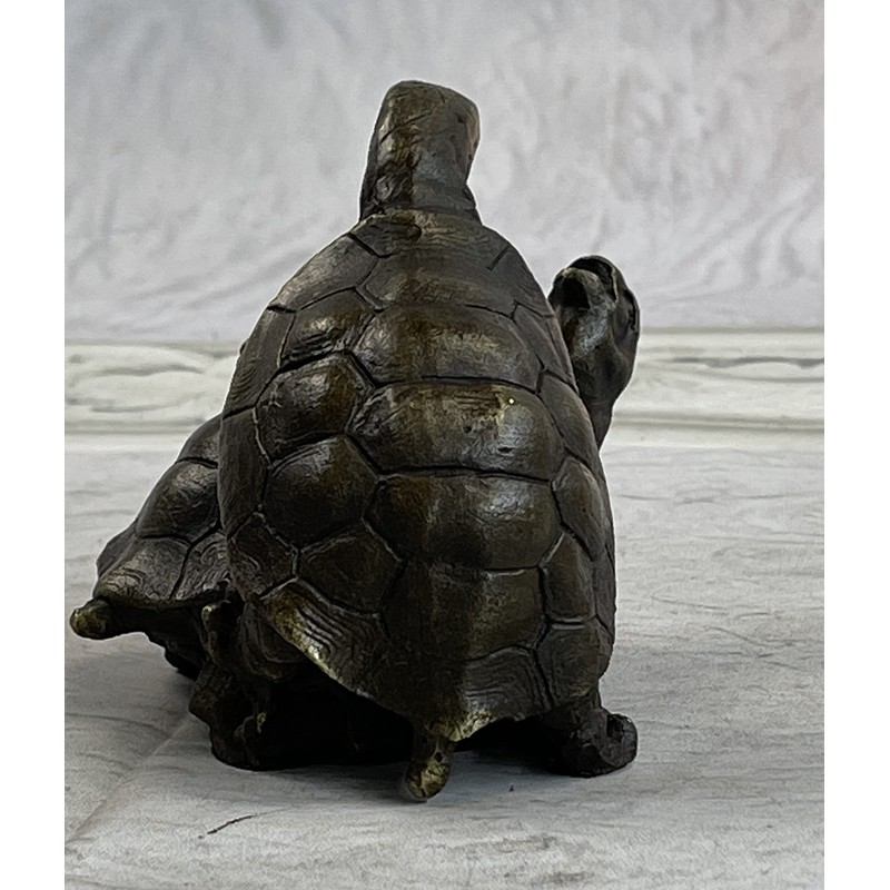 Original Milo Bronze Sculpture Signed Sea Turtle Artwork Ancient Mariner