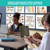 Decorably 12 Diversity Posters for Classroom, 11x14in Matte-Laminated Inspirational Inclusive