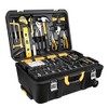 DEKOPRO 258 Piece Tool Kit with Rolling Tool Box Socket
