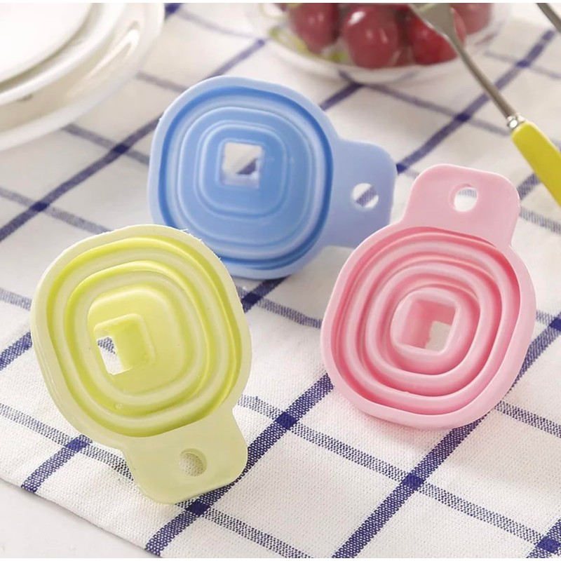 Mini Sillicone Foldable Funnel