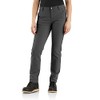 Carhartt Women's Rugged Flex Relaxed Fit Canvas Work Pant, Shadow