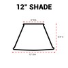 Star Vine 12" Lamp Shade