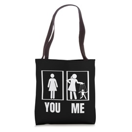 Puppet Master Proud Funny Women Puppeteer Tote Bag