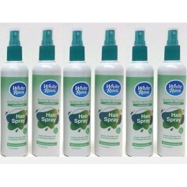 White Rain Lot Of 6 White Rain Advanced Formula Extra Hold Hair Spray 7 oz Each NEW