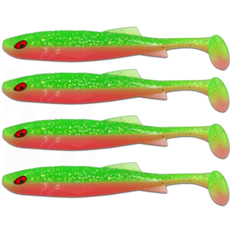 Wild Devil Baits Zander Scout Rubber Fish Shad Zander Bait