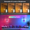 Frideko Boho Rechargeable Wall Sconces Set of Two with Remote,