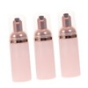 Vaguelly 3pcs 50ml Mini Foaming Pump Bottles Travel Shampoo Dispenser