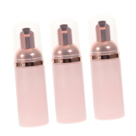Vaguelly 3pcs 50ml Mini Foaming Pump Bottles Travel Shampoo Dispenser Liquid Containers for Soap and Toiletries