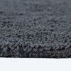 Homescapes Premium Toilet Mat, Grey, Cotton Bath Mat 50 x