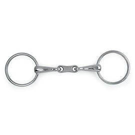 French Link Loose Ring Snaffles - Lorina 6"