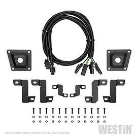 Westin 40-21005 Textured Black Sportsman X Sensor Kit Silverado 1500 2020 (Excl. 2019 Silverado LD); 1500 2020 (Excl. 2019 Ram 1500 Classic)