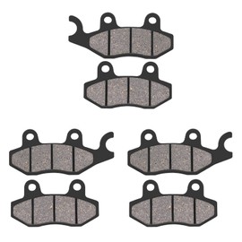 Front & Rear Brake Pads Compatible with YAMAHA STREET BIKES XTZ 750 XTZ750 Super Tenere 1989 1990 1991 1992 1193 1994 1995