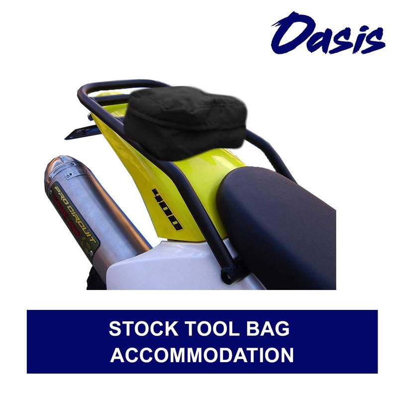 Oasis Rear Luggage Utility Rack - Compatible With Suzuki DRZ400S/SM