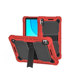 for Celero 5G Tab Tough Tablet Strong Kickstand Hybrid Case Cover - Red