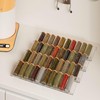 Ymjhdfe Expandable Acrylic Spice Drawer Organizer – 4-Tier Clear Seasoning