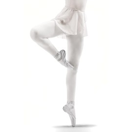 sesto senso Girls' Tights 40 Denier Children's Tights Opaque Microfibre Colourful Girl, White