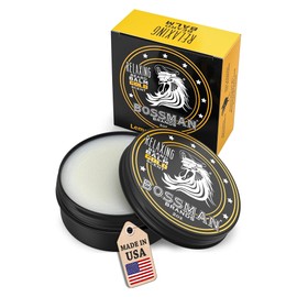 Bossman Relaxing Beard Balm Gold Scent - Tames, Relaxes, Thickens, Softens | for Men, Ultimate Beard Care, Made in USA
