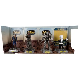 McFarlane Toys McFarlane Toys - Fallout Lucy, Maximus, The Ghoul & Vault Boy 6in Posed Figures 4pk