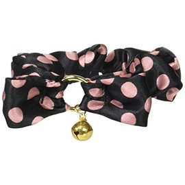 Meister Collar M0286BK Meister Free Color BIG Dot Black M Size