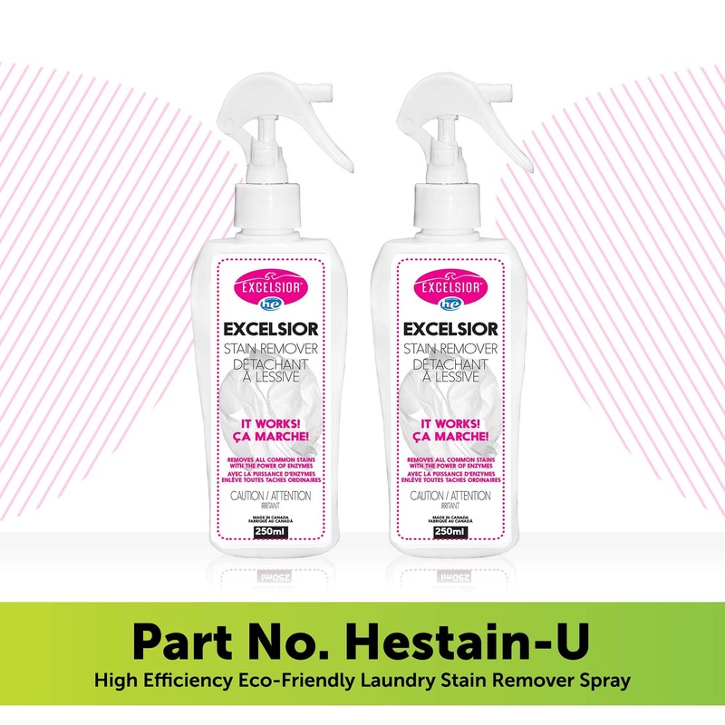 Excelsior HE Laundry Stain Remover Spray for cleaning clothes naturally