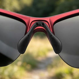 Ciieeo Cycling Glasses Nose Pads Adjustable Nose piece for Glasses Sunglasses and Cycling Glasses Soft Bridge Support to Help Reduce Slipping and Pressure 3 pcs