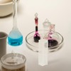 TEHAUX 2pcs Quartz Cuvette with PTFE Lid, Standard 10mm 3.5ml