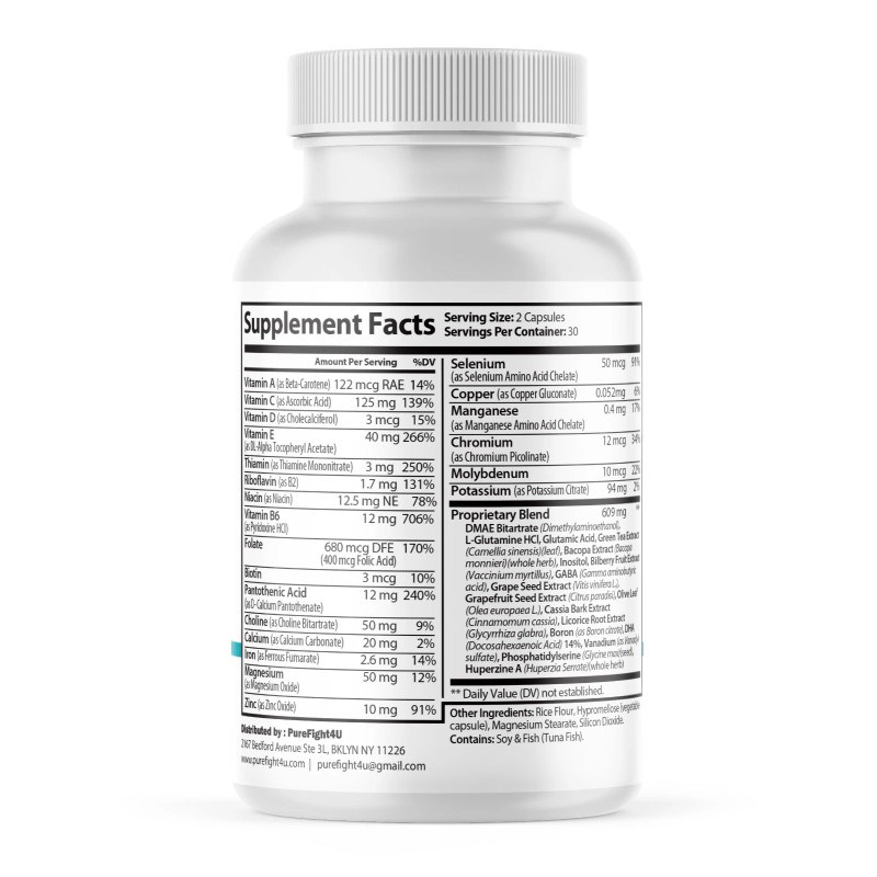 Neuronol Neuro Elite Cognitive Formula for Brain Support Supplement -