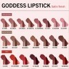 Labial Satinado Goddess Lipstick Moira 1pz 22 Tonos Color 09
