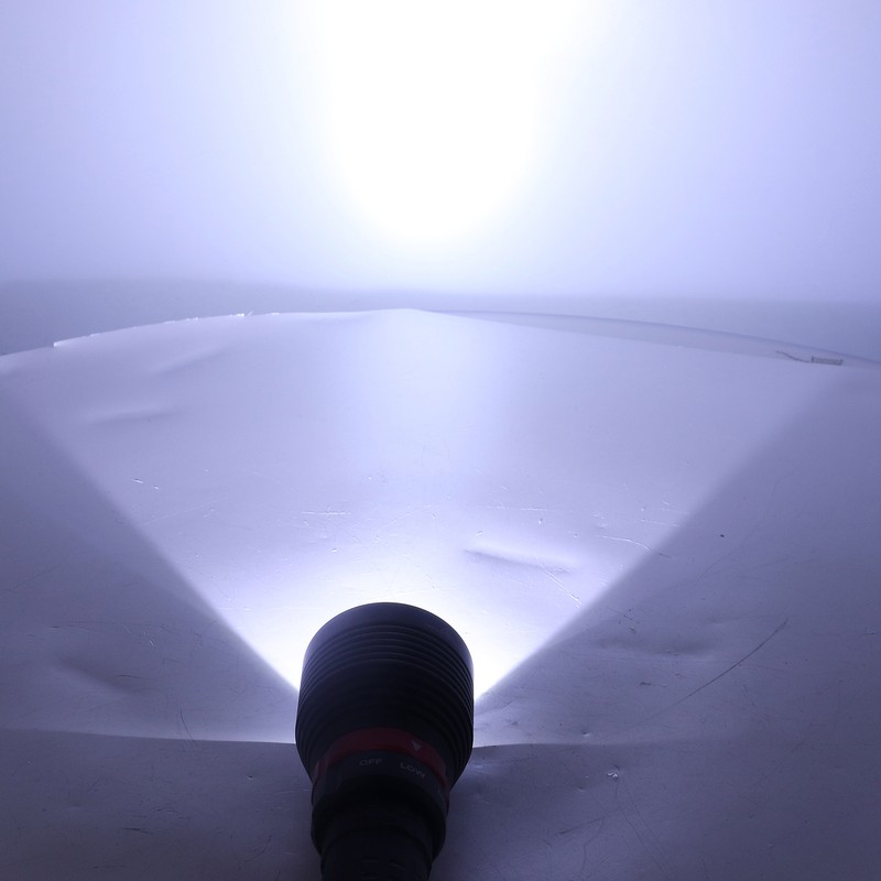 LED Diving Flashlight Professional 5000LM IPX8 Waterproof Portable 328.1ft Underwater