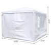 10x10 Outdoor Party Tent with 4 Removable Walls - Wedding