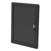 Plastic Inspection Door, 115mm x 165mm, Graphite Access Panel, ABS