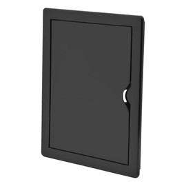 Plastic Inspection Door, 115mm x 165mm, Graphite Access Panel, ABS Material with Mounting Frame