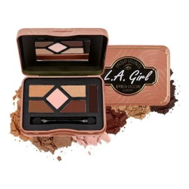 Paleta Kit Sombras L.A. Girl 6 Colores Brillantes Naturally Beautiful