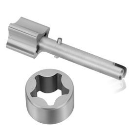 M MATI Oil Pump Scavenge Rotor Shaft Kit for Kawasaki KFX450R 2008-2014 KX450F 2007-2015 KLX450R 2008-2019 13107-0134 16154-0069