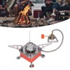 Foldable Camping Stove Stainless Steel Aluminum Alloy Portable Backpacking Stoves