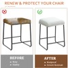 Levoberg Bar Stool Cover Rectangle Stretch Vanity Stool Cover Counter