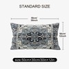 SZXYCZL 2Packs Boho Pillows Covers 12×20 inch, Linen Bohemia Carpet