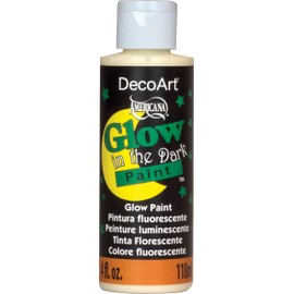 DecoArt DS50-10 Glow-in-The-Dark Paint, 4-Ounce