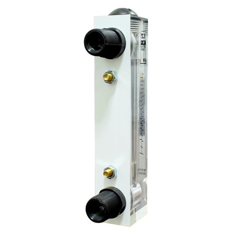YXQ Water Liquid Flow Meter 0.05-0.5GPM 0.2-2LMP 1/2 Inch PT