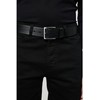 HUGO Gionios SZ40 Men's Belt, Black001, 115