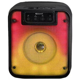 Supersonic 4" Bluetooth Speaker FIRE BOX with TWS and LED Fire Light Show (IQ-7004DJBT)